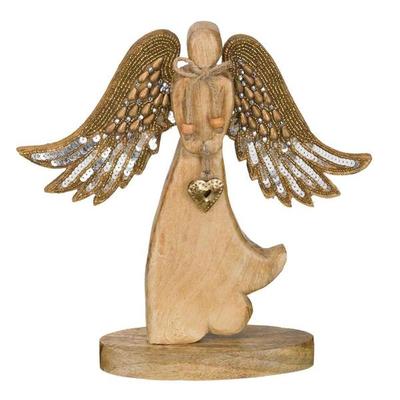 Regal Art & Gift 20523 - Woodland Angel Dcor Beaded - 10 Home Decor Angel Figurines
