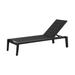 Emoti Sunlounge with padding Black Frame