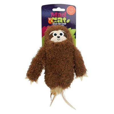 Mad Cat Sloth Kicker Cat Toy, .06 LB, Brown