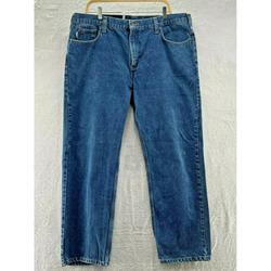 Carhartt Jeans | Carhartt B480 Mens Straight Leg Traditional Fit Jean Medium Wash Sz 42x32 | Color: Blue | Size: 42