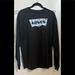 Levi's Shirts | Levi’s Men’s Long Sleeve Batwing Logo Flamingo T-Shirt | Color: Black | Size: L