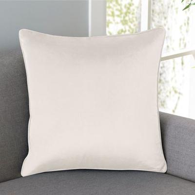 Lush Velvet Piped Accent Pillow 20