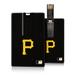 Pittsburgh Pirates 32GB Solid Design Credit Card USB Drive