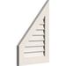 Ekena Millwork Half Peaked Top Left PVC Gable Vent | 27 H x 23 W in | Wayfair GVPPL18X2201DUN-10