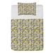East Urban Home Microfiber Reversible Coverlet/Bedspread Set Microfiber in Green/White/Yellow | Twin Bedspread + 1 Sham | Wayfair