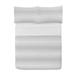 East Urban Home Microfiber Reversible Coverlet/Bedspread Set Microfiber in Gray/White | King Bedspread + 2 Shams | Wayfair