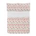 East Urban Home Microfiber Reversible Coverlet/Bedspread Set Microfiber in Green/Red/White | King Bedspread + 2 Shams | Wayfair