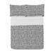 East Urban Home Microfiber Reversible Coverlet/Bedspread Set Microfiber in Black/White | King Bedspread + 2 Shams | Wayfair