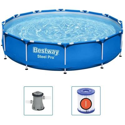 Pool Steel Pro Frame 366x76 cm Bestway Image
