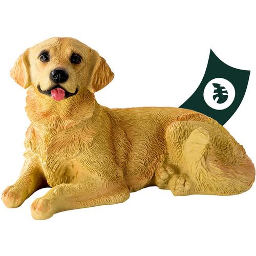 Gartendeko Hund – Gartenfigur aus Kunstharz – wetterfeste Dekofigur