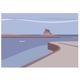 LINDISFARNE - NORTHUMBERLAND, Coast, Seascape Print, Fine Art, Wall Art, Limited Edition Signed print by Ian Mitchell