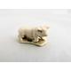 Wade Early First White Whimsie Pig 1950's, (Perfect) Postage