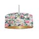 Vintage Floral Roses Lampshade - Hardy Chartwell Drum Shade - *Champagne, Copper, Gold, Rose Gold, Bronze