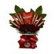 Large Nestle Munchies Chocolate Silk Flowers Bouquet Gift - FULL SIZE BARS