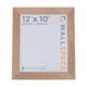 12x10 Oak Frame | Wide Chunky Light Oak Photo Frames 10x12 inches | 12 x 10 inch Oak Photo Frame | Real Solid Oak Picture Frames