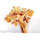 Hand carved Jerusalem Cross olive wood large Crucifix with Holy Land Relics, Plenty info in description