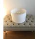 LAMPSHADE - Stunning John Lewis Scandi Natural Slub DRUM Light Shade Lampshade Cotton Medium Size 36cm dia