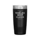 Insulated Polar Camel hot or cold Worlds Best Glazier tumbler, laser engraved birthday gift, coffee tumbler, for dad, husband, parents