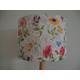 Garden Floral Lampshade Blue Pink Yellow Flowers Fabric Drum Shade Lamp shade Table Floor or Ceiling Pendant