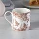 Autumn Garden Mug, Fine Bone China, Coffee Mug, Tea Mug, Made in UK