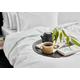 House Babylon Luxury Bedding Set Duvet Cover Set 600 Thread Count 7 Piece Bed Linen (White, Single, Double, King, Super King Size)