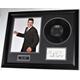 CHUBBY CHECKER signed card Matted with original 1960 45rpm Disc and 10 x 8 Photo Framed Music Legend. AFTAL Registered Dealer #199