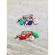 Clay Christmas Stitch Markers, progess markers / keepers - perfect for knitting and crochet