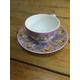 Queen's Past Times Glasgow Rose Cup and Saucer