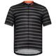 ODLO Herren Shirt Stand-up collar s/s full zip E, Größe XL in Schwarz