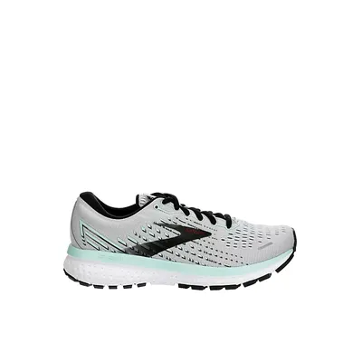 Brooks Womens Ghost 13 Running Shoe - Pale Grey Size 6.5M