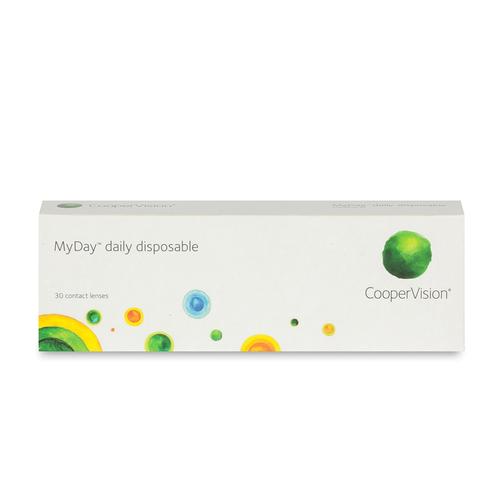 CooperVision MyDay (30er Packung) Tageslinsen (3.75 dpt & BC 8.4) mit UV-Schutz