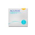 Johnson & Johnson Acuvue Oasys 1-Day for Astigmatism (90er Packung) Tageslinsen (-3 dpt, Zyl. -0,75, Achse 150 ° & BC 8.5) mit UV-Schutz