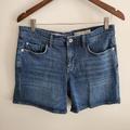 Anthropologie Shorts | Anthropologie Denim Slim Boyfriend Shorts Pilcro And The Letterpress Size 29 | Color: Blue | Size: 29