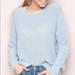 Brandy Melville Sweaters | Brandy Melville Baby Blue Sweater, Osfm | Color: Blue/Silver | Size: Os