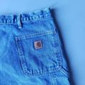 Carhartt Jeans | Carhartt Original Fit Blue Jeans | Color: Blue/White | Size: 44