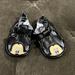 Disney Shoes | Disney Mickey Sandals Size 3-6 Months Nwt | Color: Black | Size: 3-6 Months