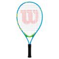 Wilson Kinder Tennisschläger US OPEN 21 JR TENNIS RACKET - besaitet - 16 x 18, blau / grün, Einheitsgröße