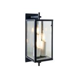 Norwell Back Bay 16 Inch Tall 3 Light Outdoor Wall Light - 1150-MB-CL