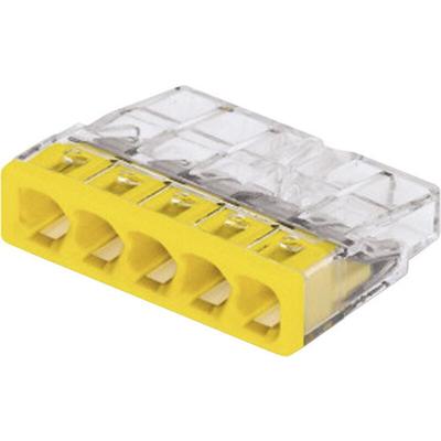 Wago - 2273-205-100 2273 Dosenklemme flexibel: - starr: 0.5-2.5 mm² Polzahl: 5 100 St. Transparent, Image