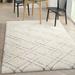 Nourison Luxurious Shag Ultra Plush Pile Abstract Geometric Area Rug