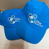 Disney Accessories | Disney Vacation Club Hat - Set Of 2 | Color: Blue | Size: Os