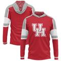 Men's Red Houston Cougars Long Sleeve Hoodie T-Shirt