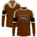 Men's Brown Western Michigan Broncos Long Sleeve Hoodie T-Shirt