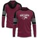 Men's Maroon Southern Illinois Salukis Long Sleeve Hoodie T-Shirt