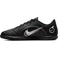 Nike Vapor Fußballschuh, Black/Metallic Silver-Medium A, 36.5 EU