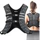 PROIRON Weighted Vest Soft Washable for Men Women 3kg 5kg 8kg 10kg, Fully Reflective Running Weight Vest, No Leakage Weighted Vest for Fitness, Workout, Weight Loss, Exercise, Strength Training