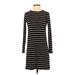 H&M Casual Dress: Black Print Dresses - Women's Size Small