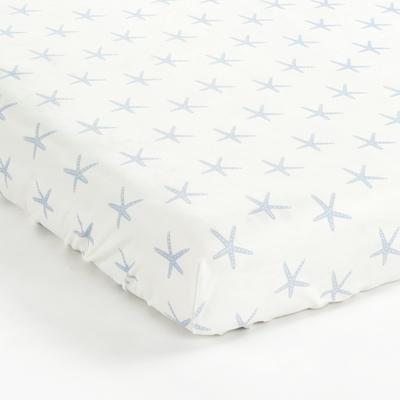 Narwhal Starfish Stars Allover Soft & Plush Fitted...