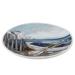 Certified International Shorebirds Round Platter All Ceramic/Earthenware/Stoneware in Blue/Gray | 1.25 H x 12.5 W x 12.5 D in | Wayfair 28845