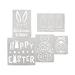 Oriental Trading Company 5 Piece Easter Sign in White | Wayfair 14097002